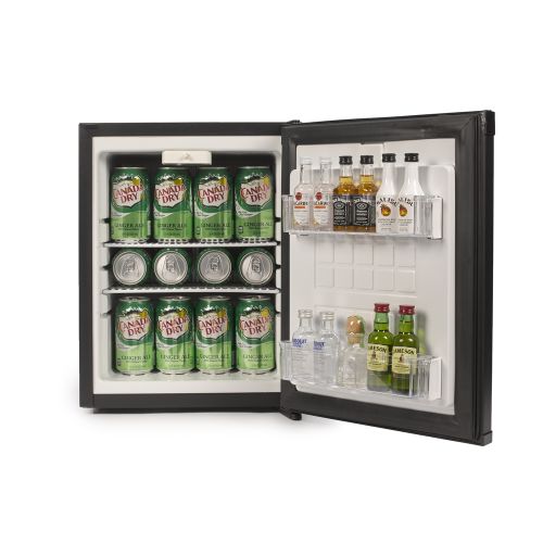 Innovative Hospitality Compact Refrigerator, 25L, Auto Defrost, Black